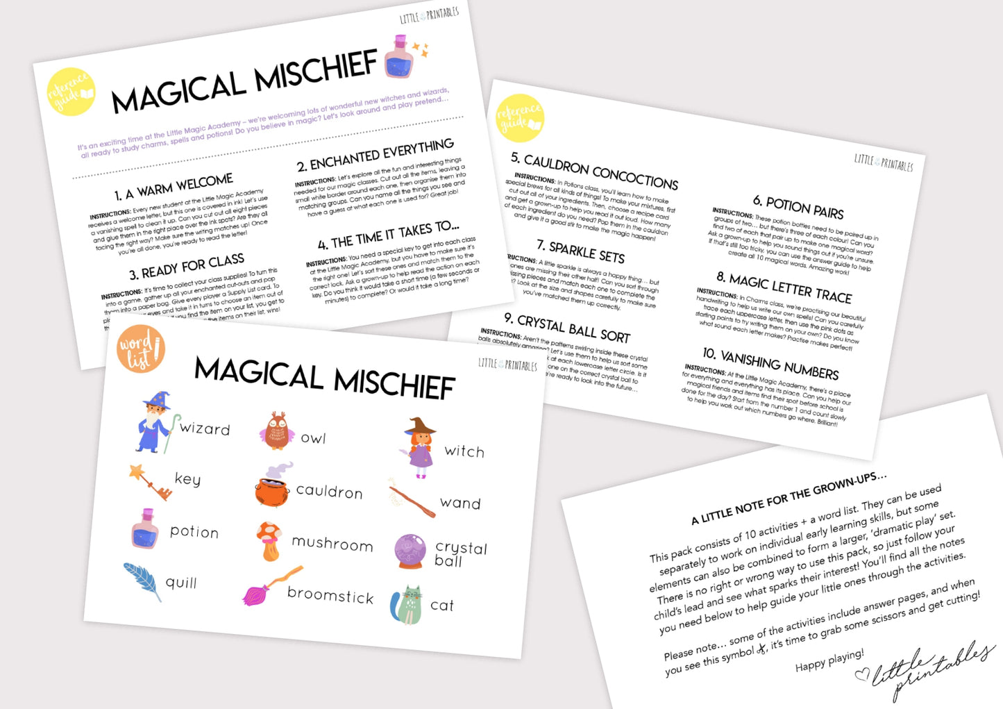 Play & Learn Kit - MAGICAL MISCHIEF