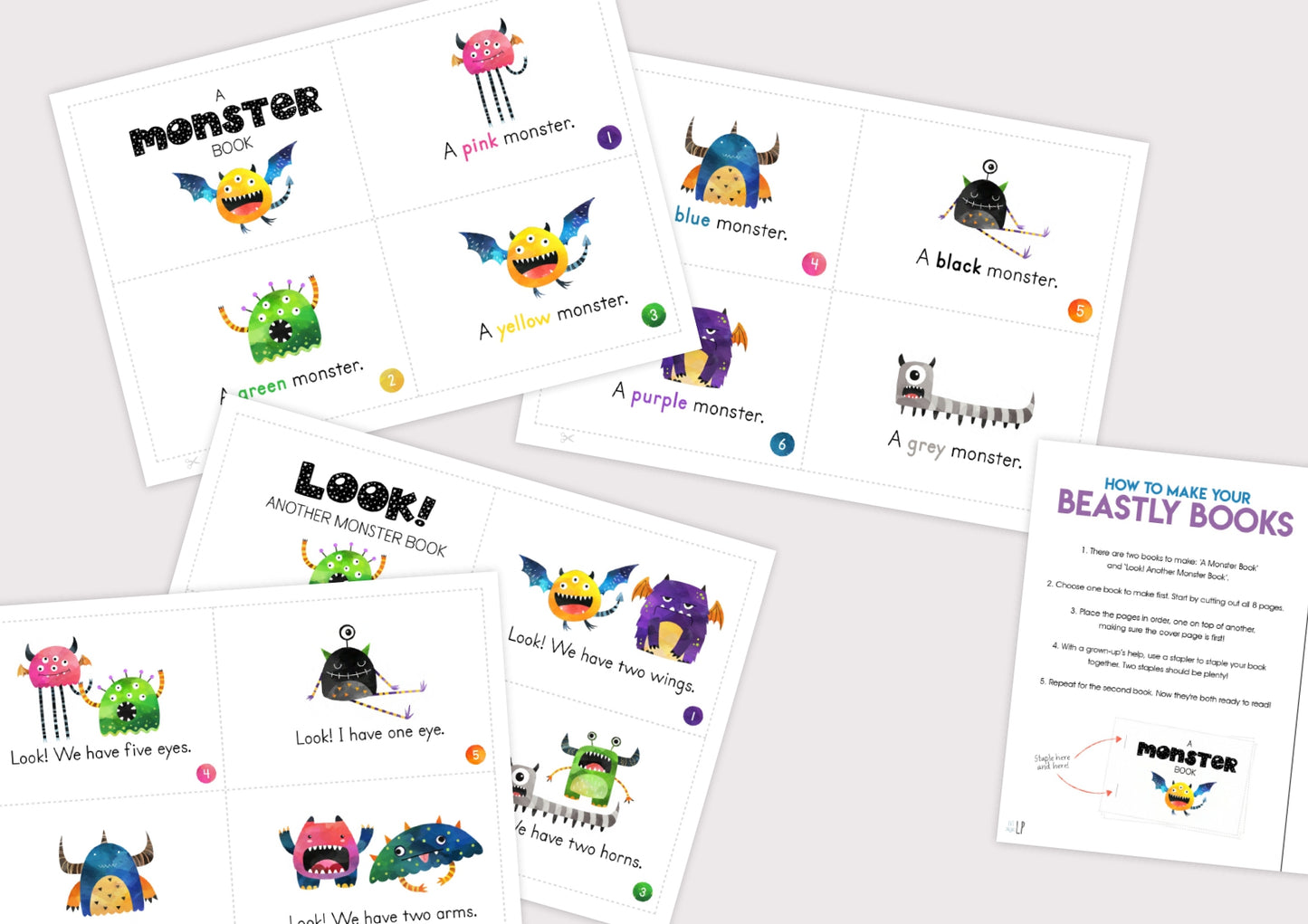 Play & Learn Kit - MONSTER MASH