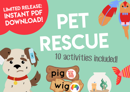 Play & Learn Kit - PET RESCUE