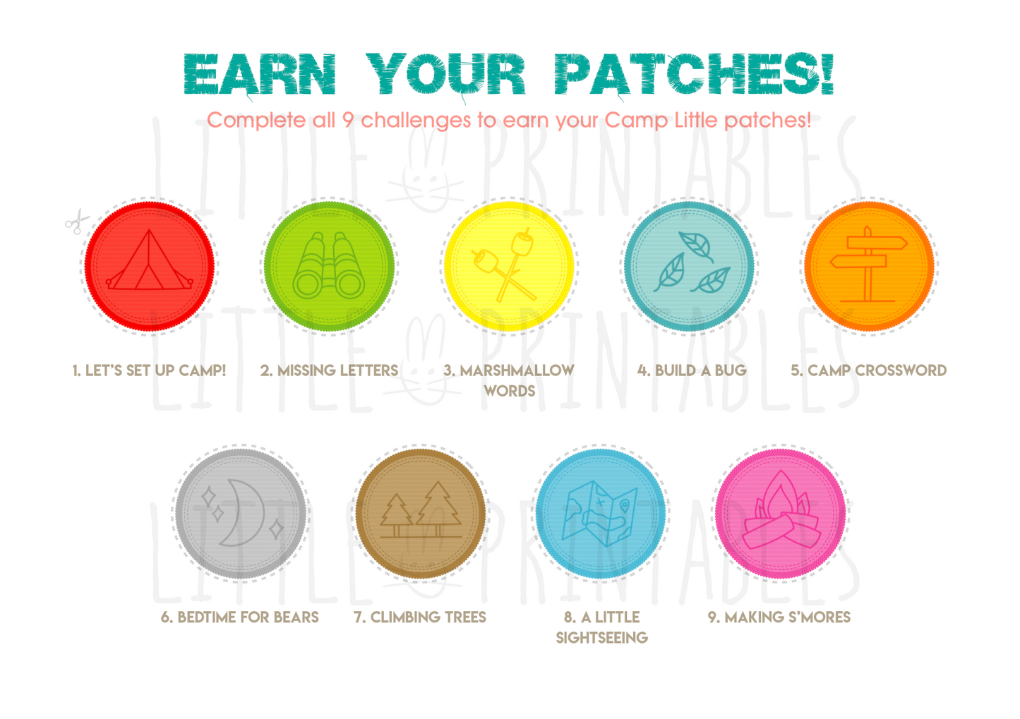 Play & Learn Kit - CAMP LITTLE