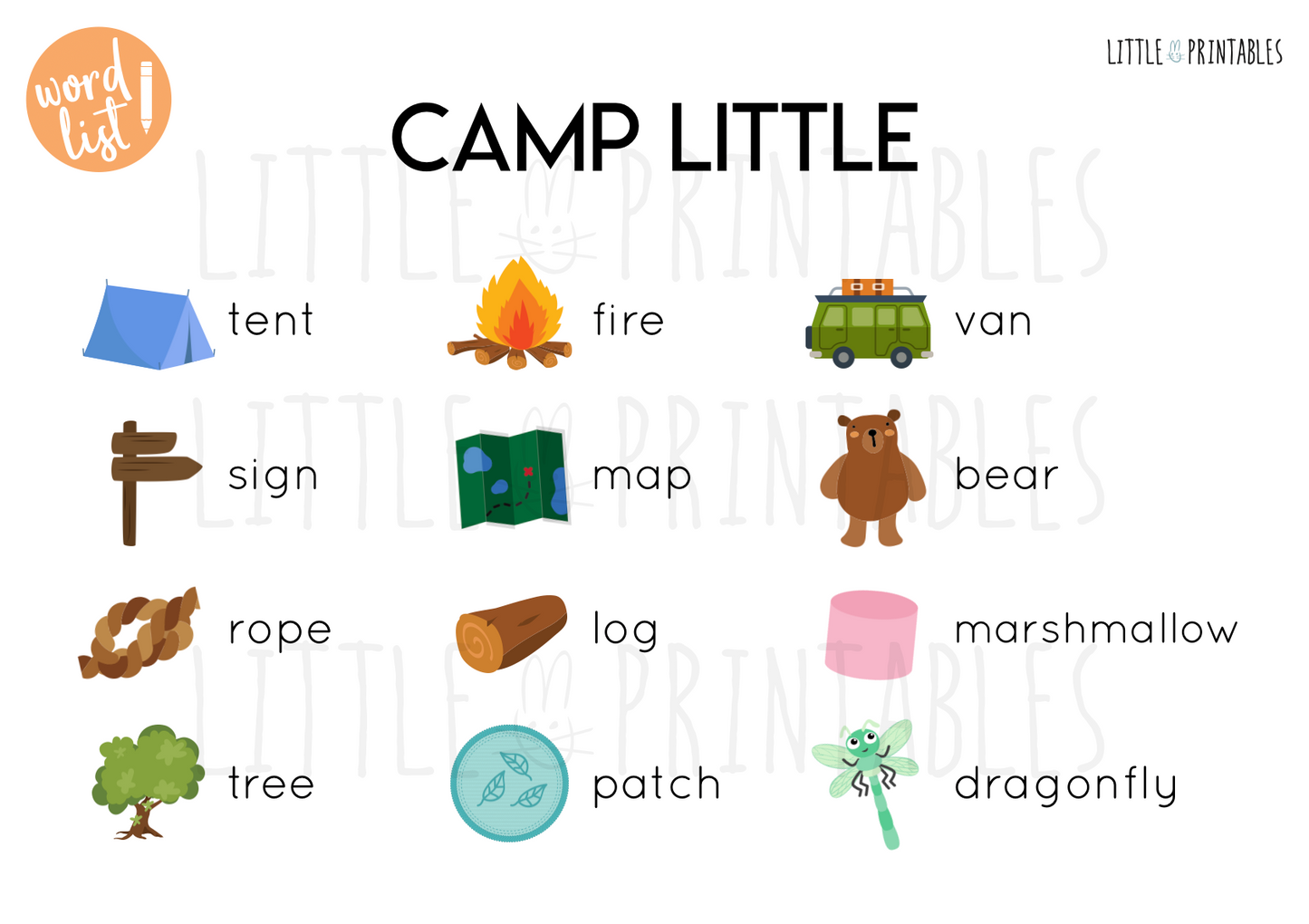 Play & Learn Kit - CAMP LITTLE