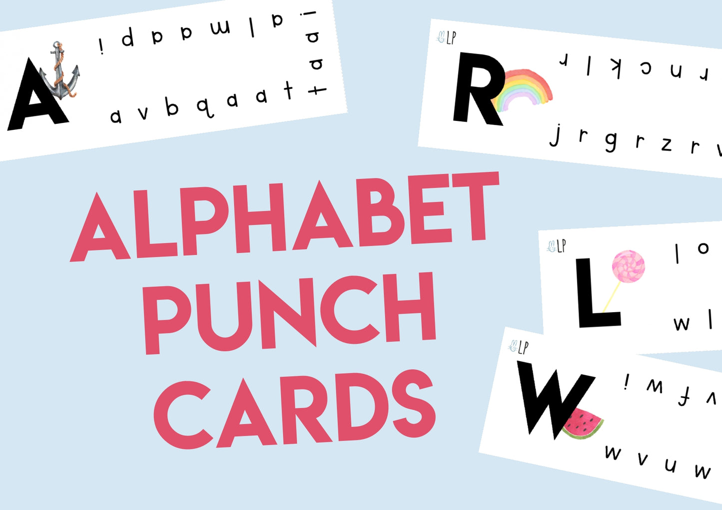 Alphabet Punch Cards