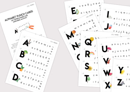 Alphabet Punch Cards