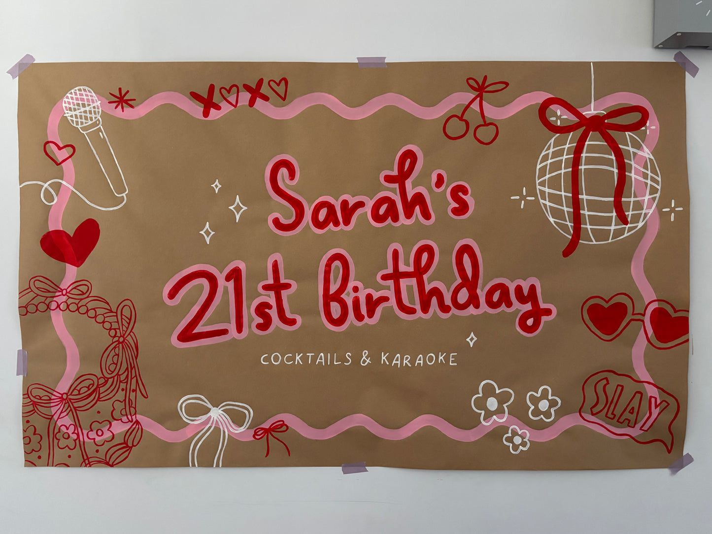Hand Painted Banner