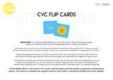 CVC Flip Cards