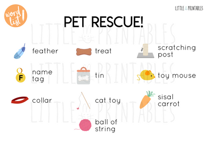 Play & Learn Kit - PET RESCUE
