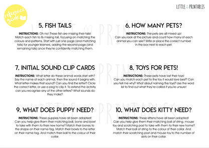 Play & Learn Kit - PET RESCUE