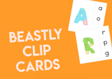 Beastly Clip Cards