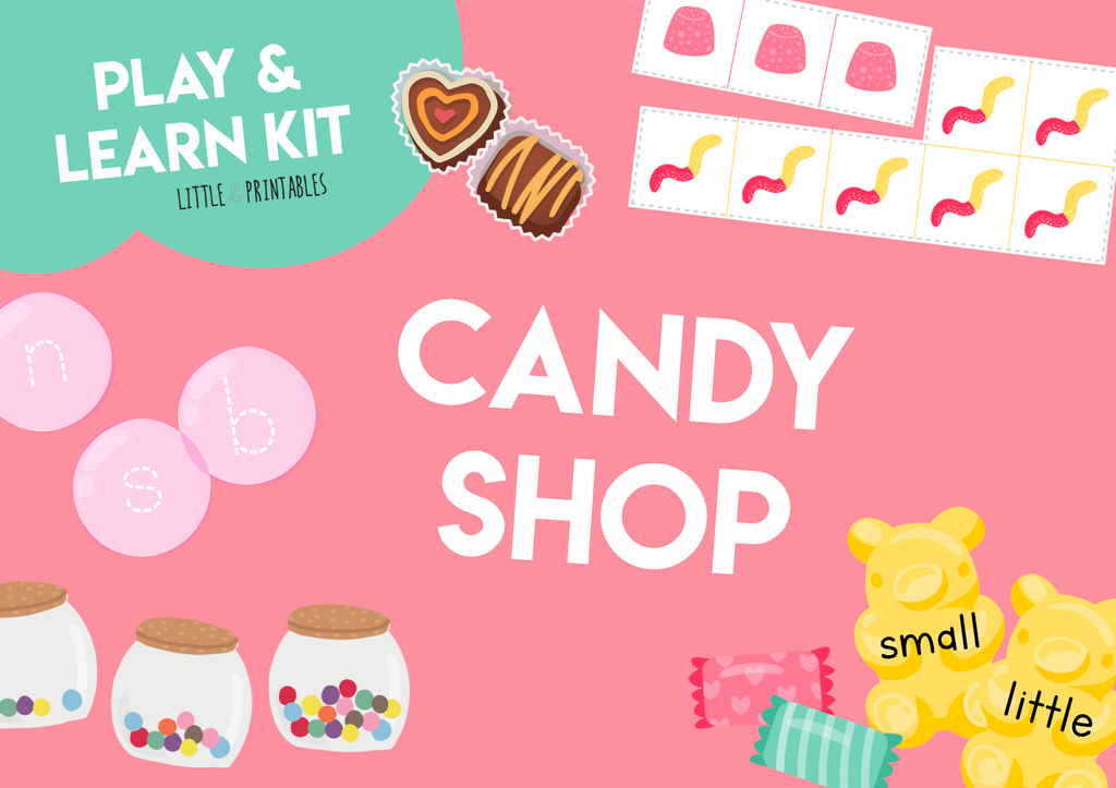 Play & Learn Kit - CANDY SHOP