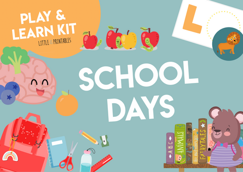 Play & Learn Kit - SCHOOL DAYS