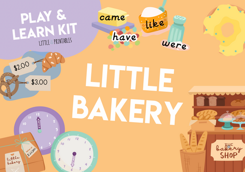 Play & Learn Kit - LITTLE BAKERY