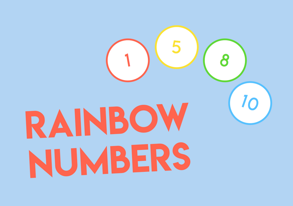 rainbow number match