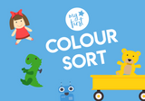my first colour sorting activity