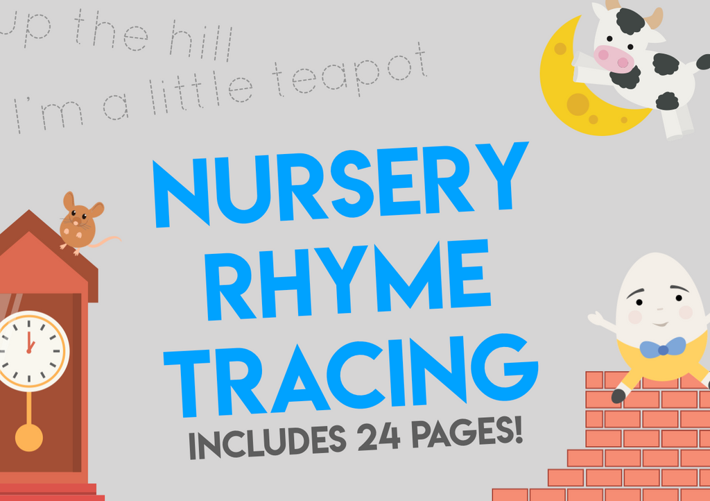 nursery rhyme tracing
