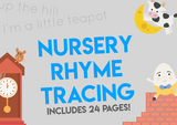 nursery rhyme tracing