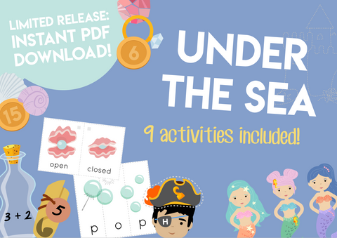 Play & Learn Kit - UNDER THE SEA