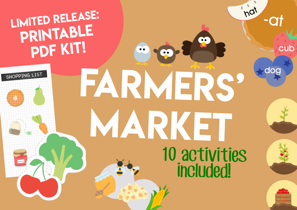 Play & Learn Kit - FARMERS' MARKET