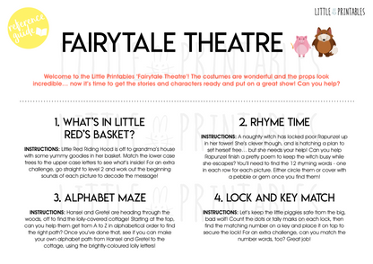 Play & Learn Kit - FAIRYTALE THEATRE
