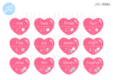 Heart Number Puzzles